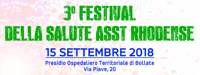 3° FESTIVAL DELLA SALUTE (2018)