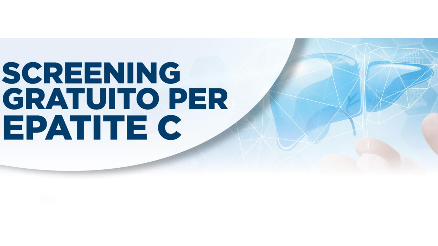 Banner sul Piano di Eliminazione Epatite C.