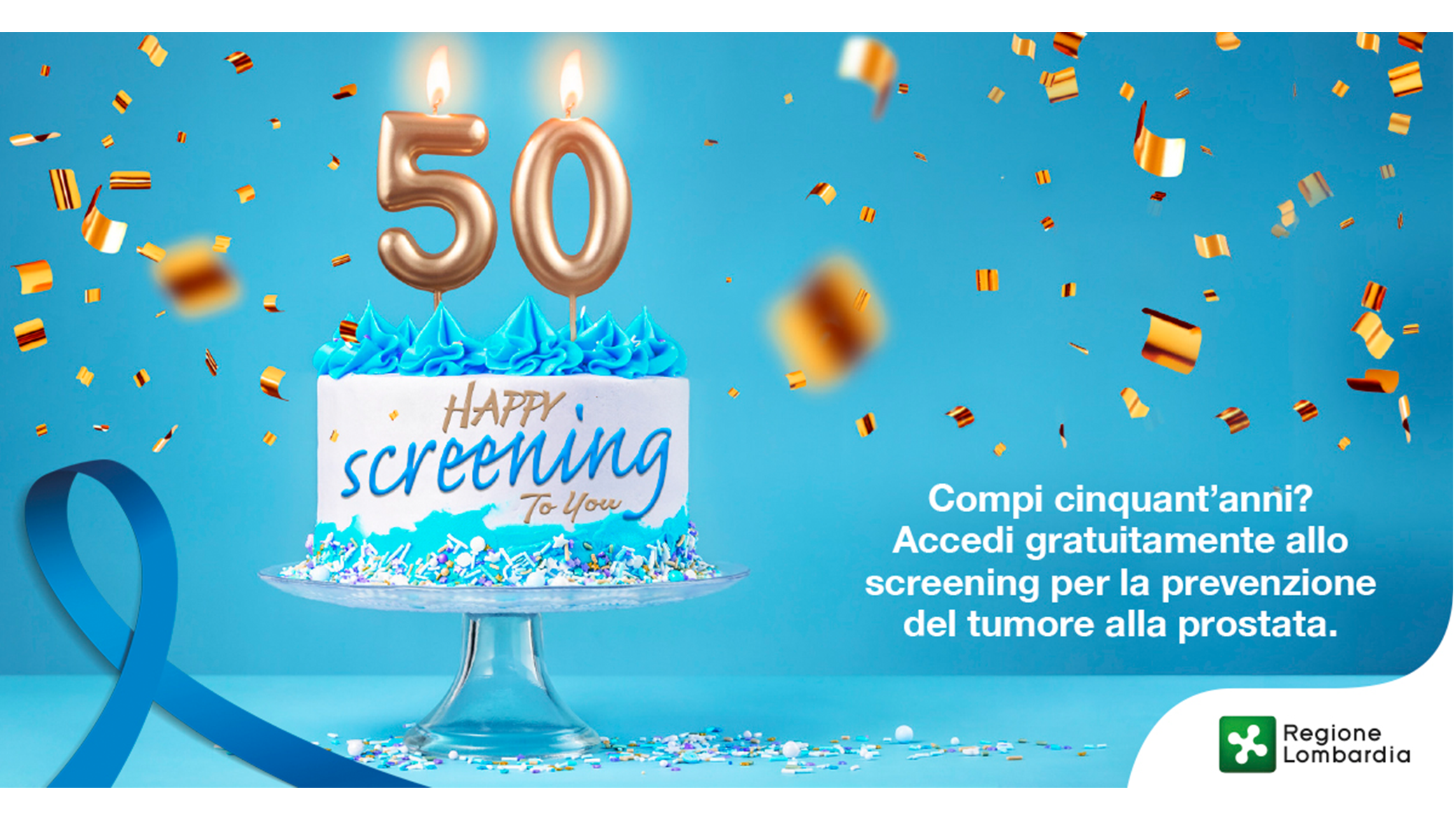 Banner sulla Prevenzione del Tumore alla Prostata.