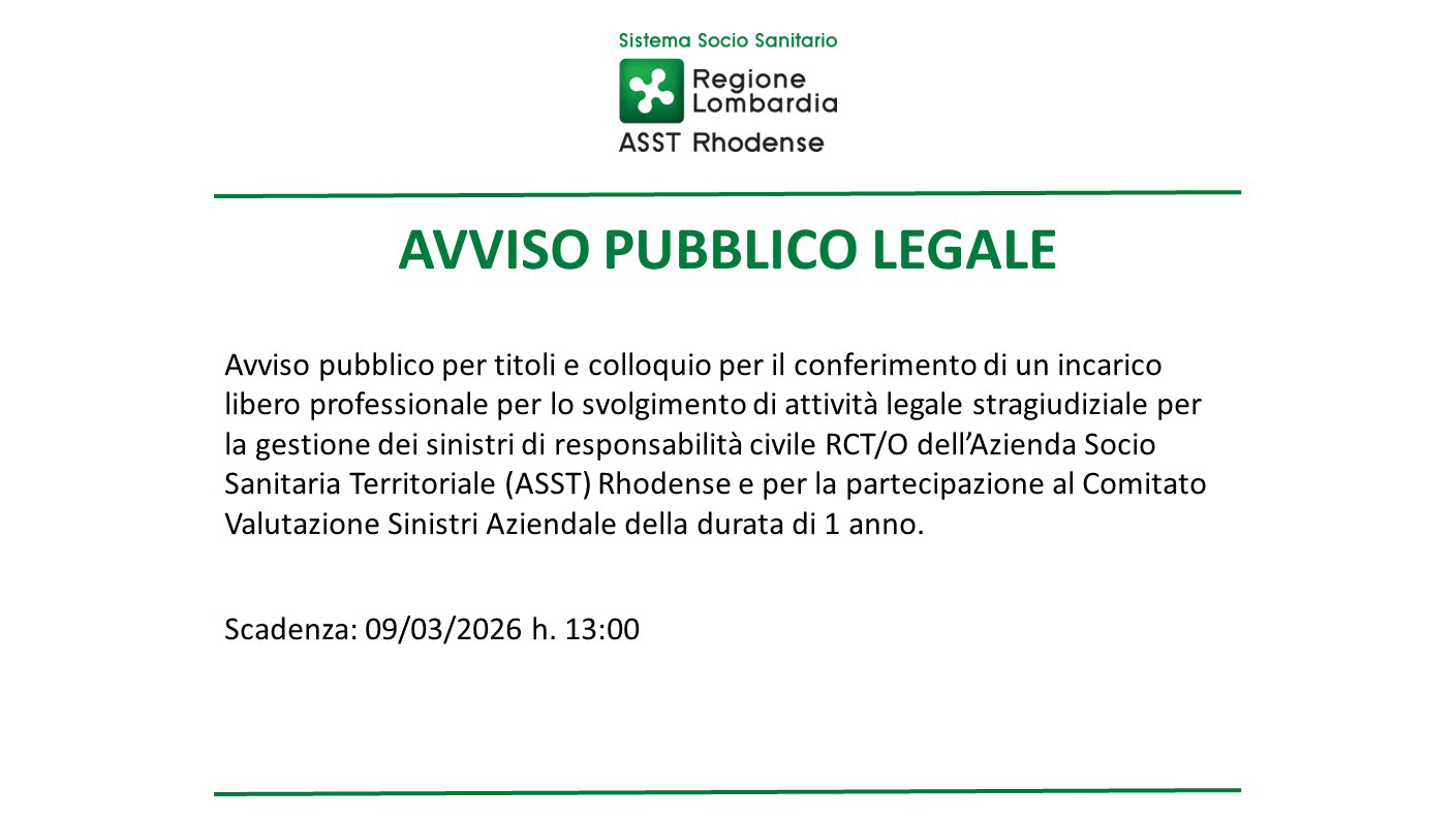 Bando avviso pubblico legale