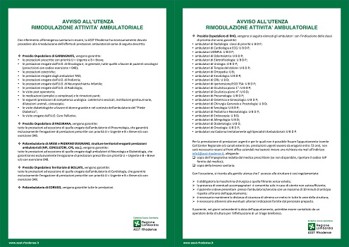 Cartello Informativo