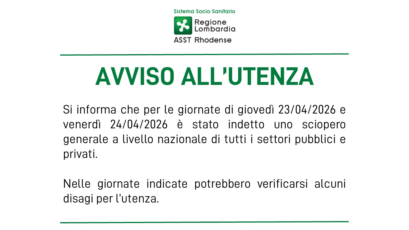 ORARI Punti Prelievo Territoriali DAL 09.04.26