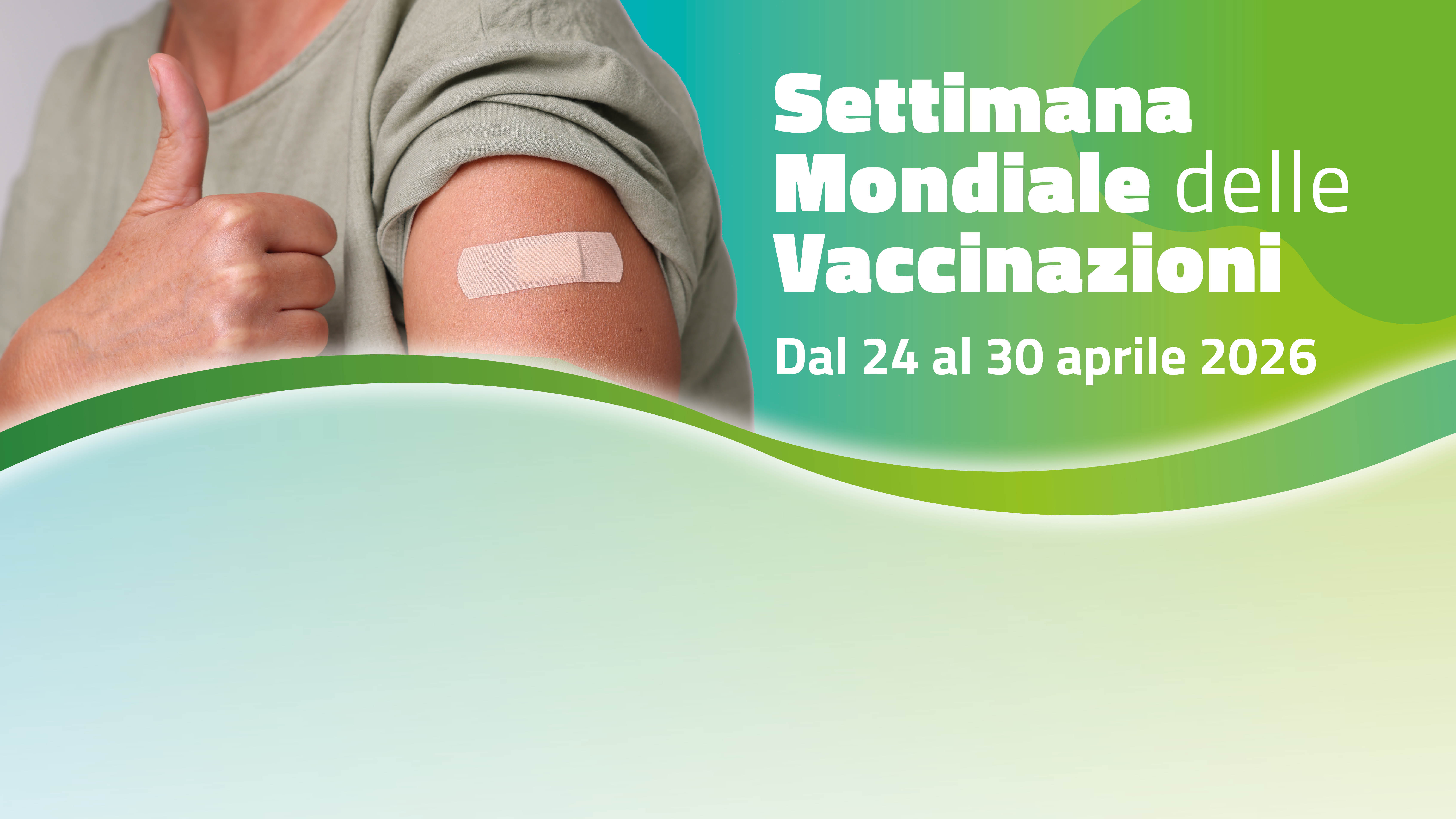 SETTIMANA DELLE VACCINAZIONI DAL 24/04/2026 AL 30/04/2026